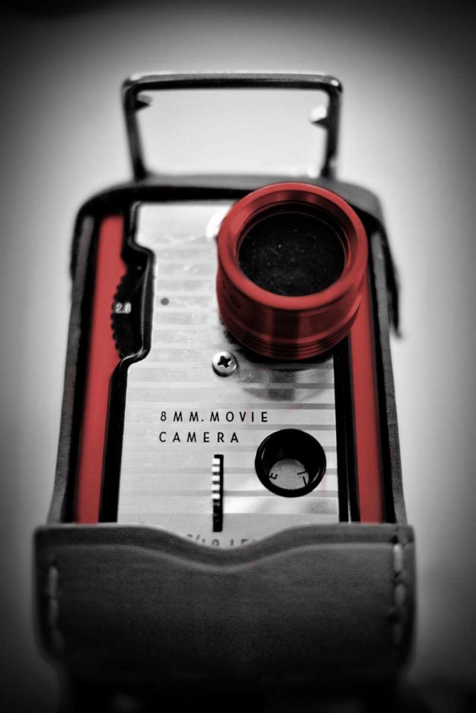 Red Camera art print by Gail Peck for $57.95 CAD