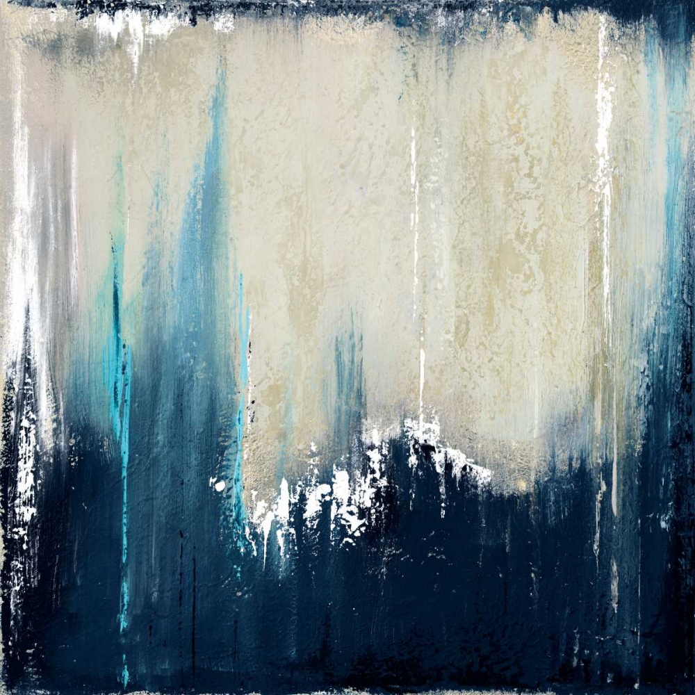 Blue Illusion I art print by Patricia Pinto for $57.95 CAD