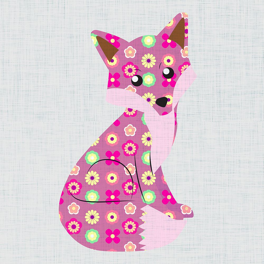Retro Fox I art print by SD Graphics Studio for $57.95 CAD