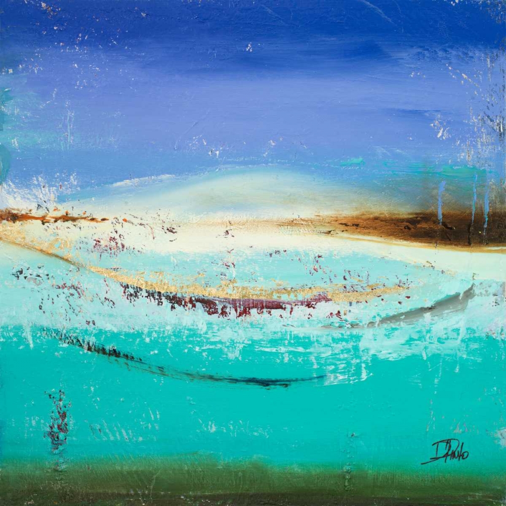 Aquamarina II art print by Patricia Pinto for $57.95 CAD
