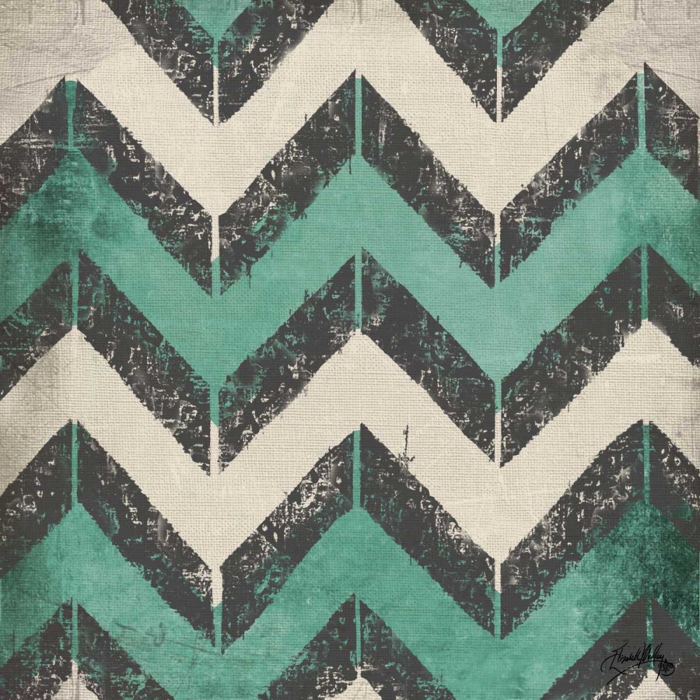 Turquoise Modele I art print by Elizabeth Medley for $57.95 CAD