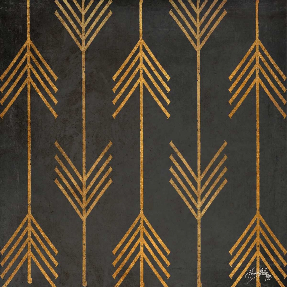 Gold Arrow Modele I art print by Elizabeth Medley for $57.95 CAD