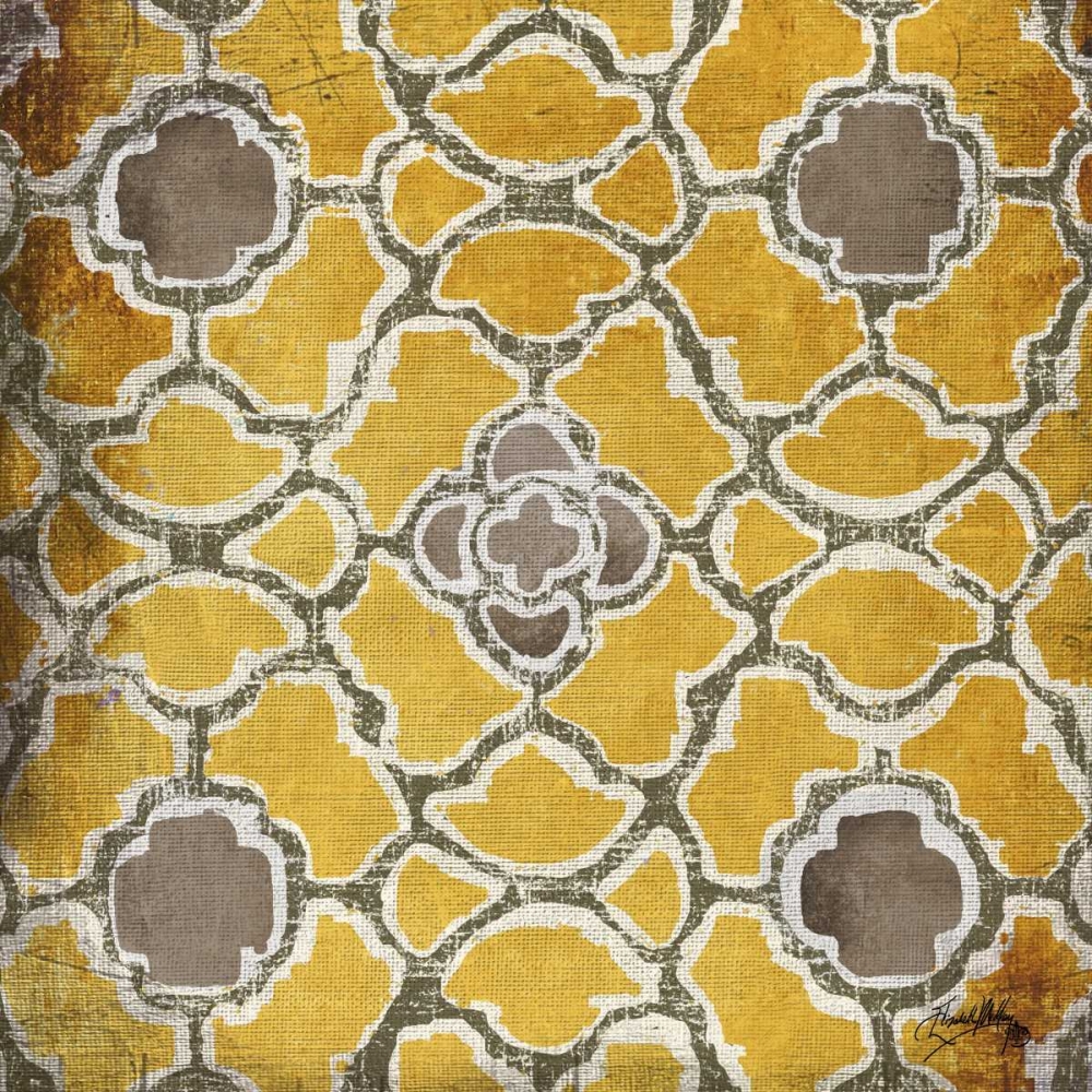 Yellow and Gray Modele I art print by Elizabeth Medley for $57.95 CAD