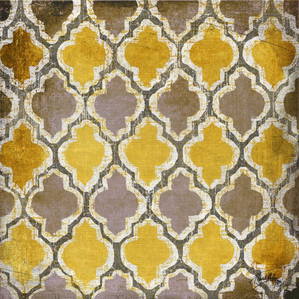 Yellow and Gray Modele II art print by Elizabeth Medley for $57.95 CAD