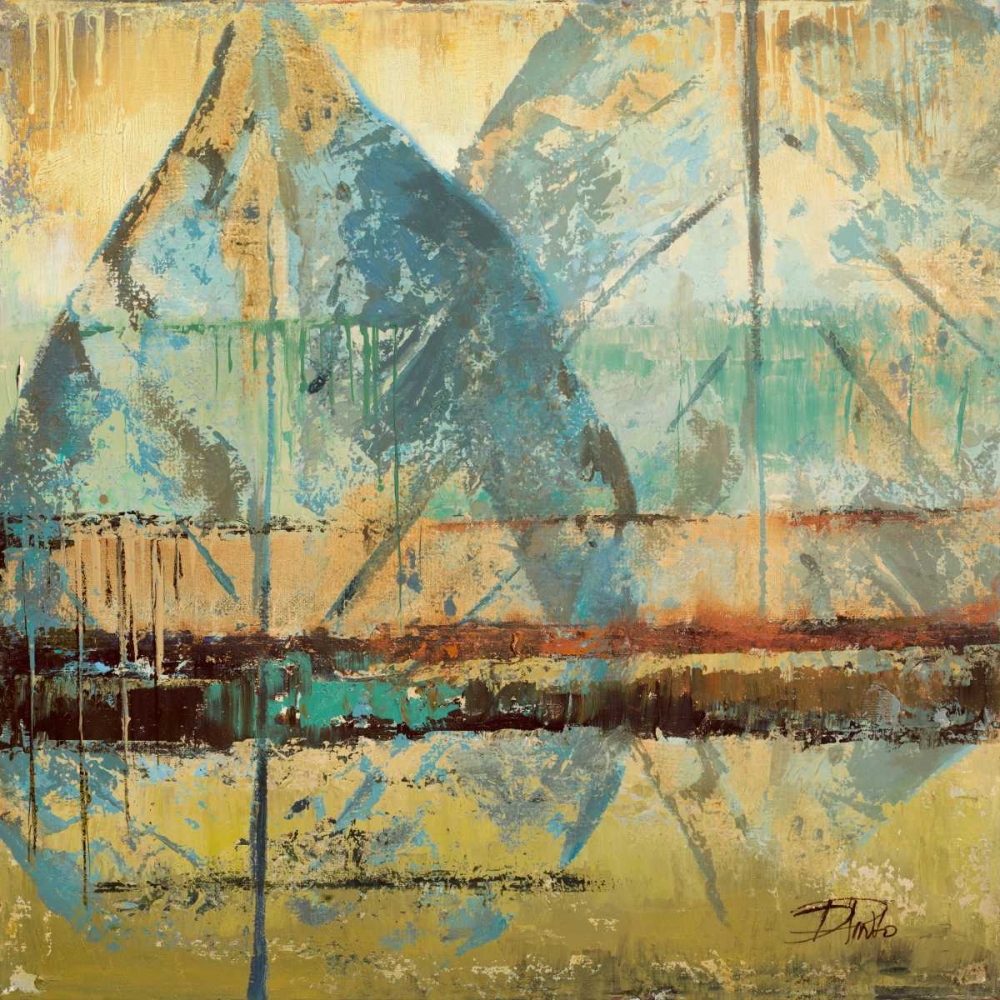 Rain Leaves I art print by Patricia Pinto for $57.95 CAD