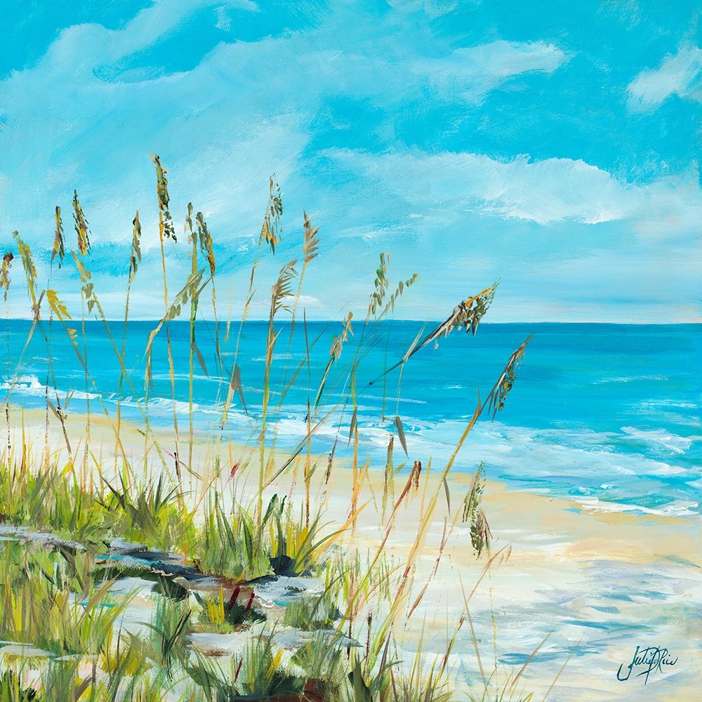 Seaside Square II art print by Julie DeRice for $57.95 CAD