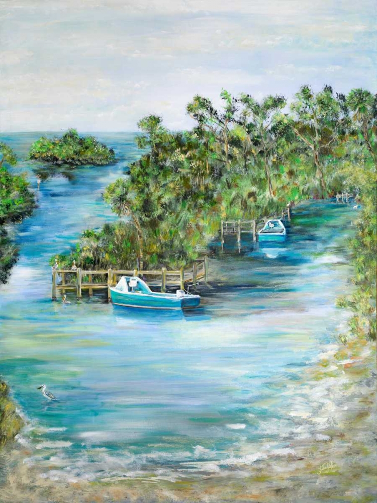 Florida Scene art print by Julie DeRice for $57.95 CAD
