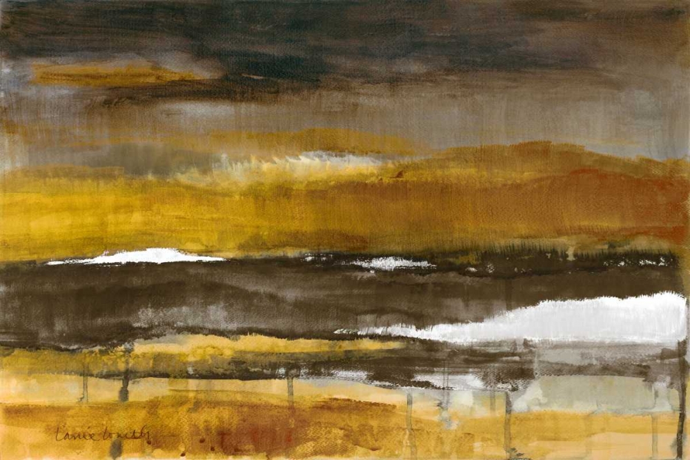 Stratscape in Gold art print by Lanie Loreth for $57.95 CAD