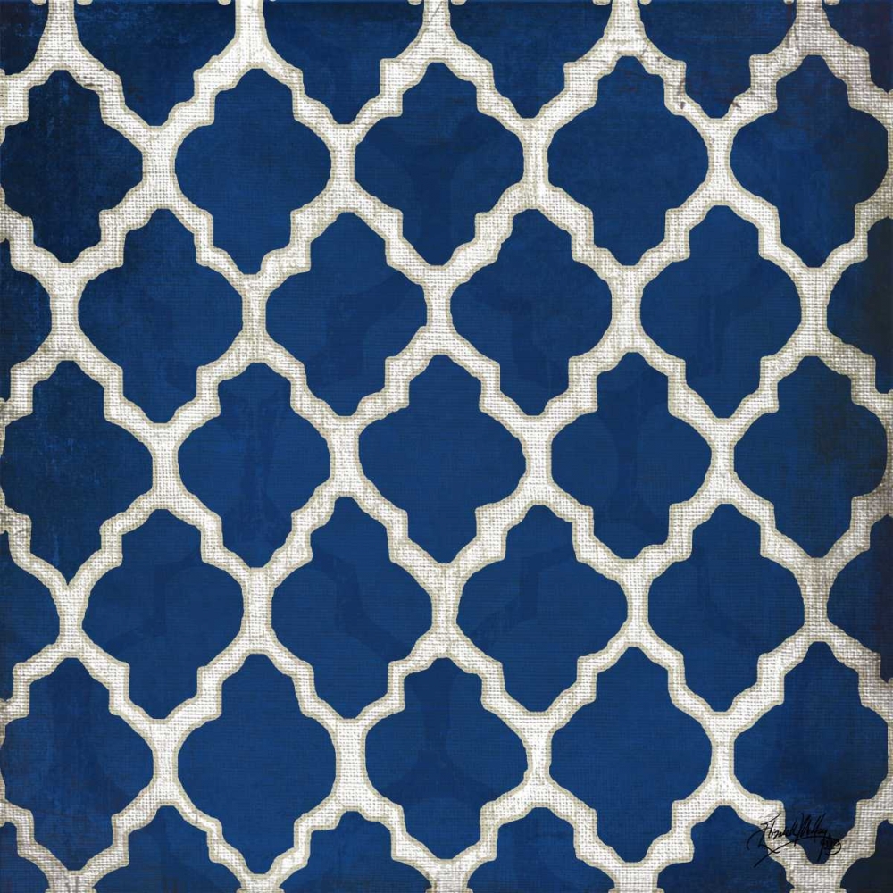 Indigo Modele III art print by Elizabeth Medley for $57.95 CAD