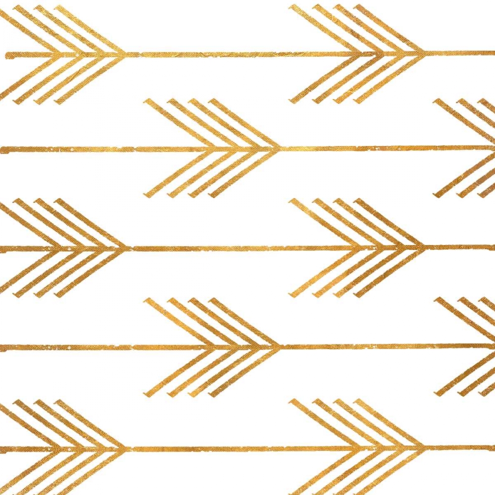 Golden Arrows I art print by Elizabeth Medley for $57.95 CAD