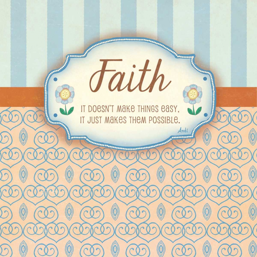 Faith art print by Andi Metz for $57.95 CAD