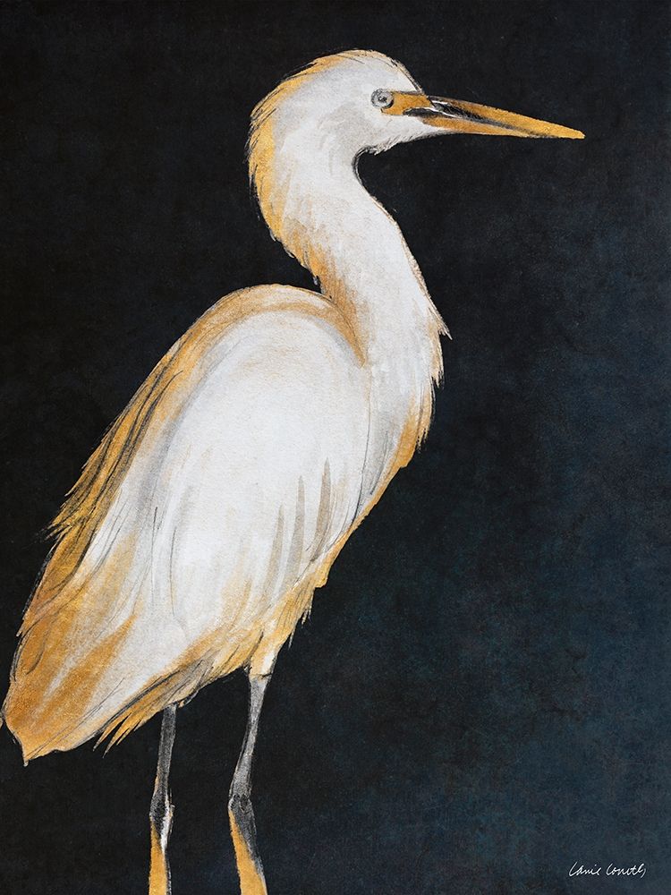 Elegant Heron I art print by Lanie Loreth for $57.95 CAD