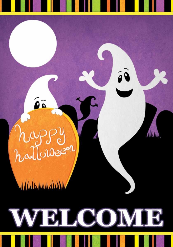 Halloween Ghost art print by Josefina for $57.95 CAD