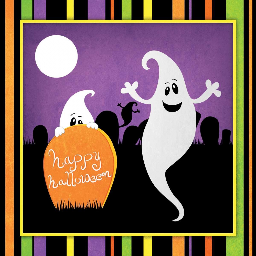 Halloween Ghost art print by Josefina for $57.95 CAD