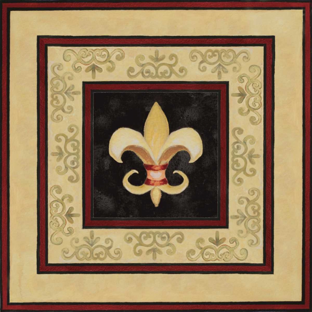 Fleur de Lys II art print by janice Gaynor for $57.95 CAD