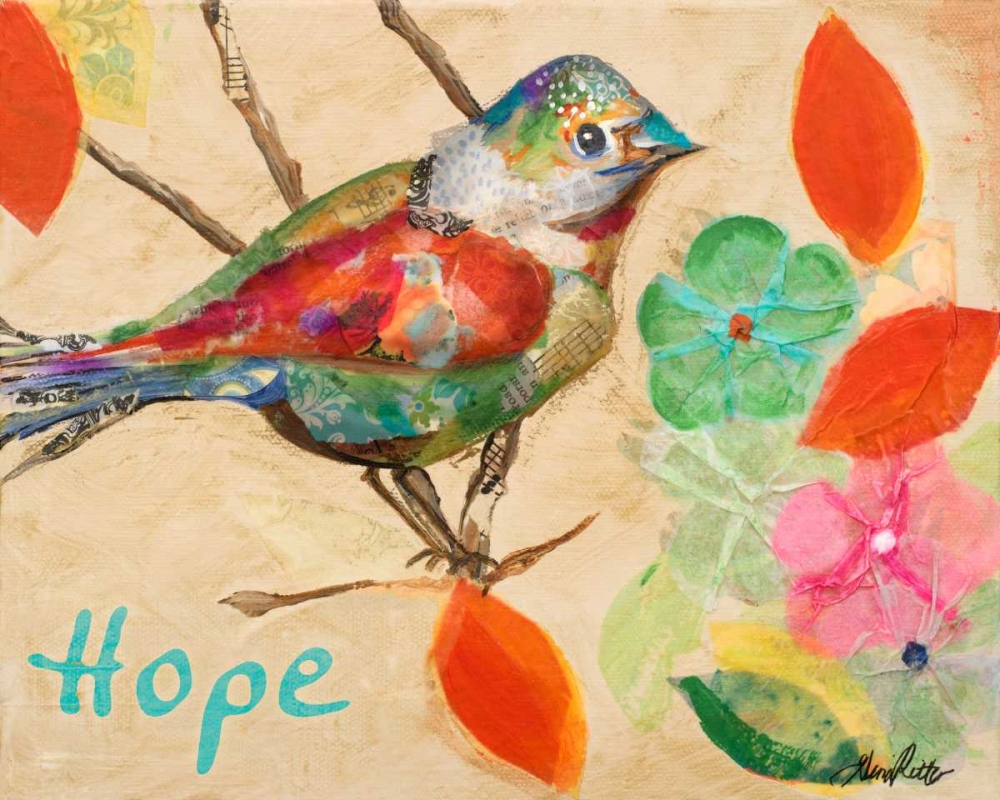 Band of Inspired Birds III art print by Gina Ritter for $57.95 CAD