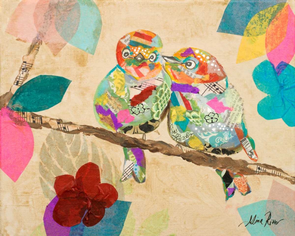 Band of Birds I art print by Gina Ritter for $57.95 CAD