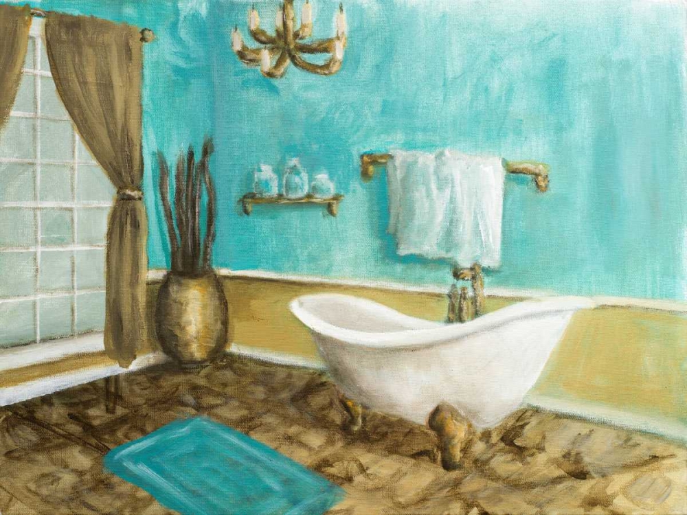 Golden Throne Room II art print by Walt Johnson for $57.95 CAD