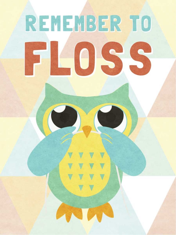 Remember to Floss art print by SD Graphics Studio for $57.95 CAD