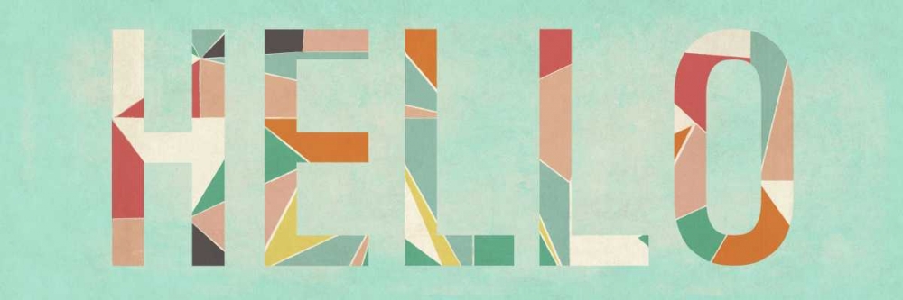 Hello art print by SD Graphics Studio for $57.95 CAD
