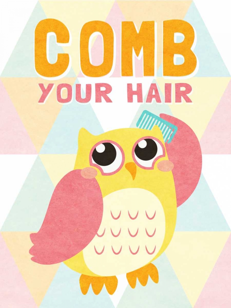 Comb your Hair art print by SD Graphics Studio for $57.95 CAD