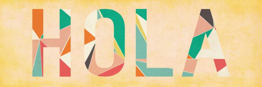 Hola art print by SD Graphics Studio for $57.95 CAD