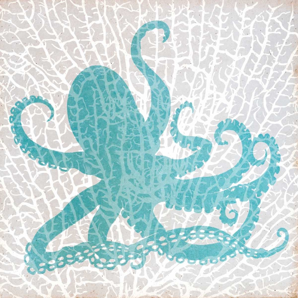 Sealife on Coral V art print by Julie DeRice for $57.95 CAD