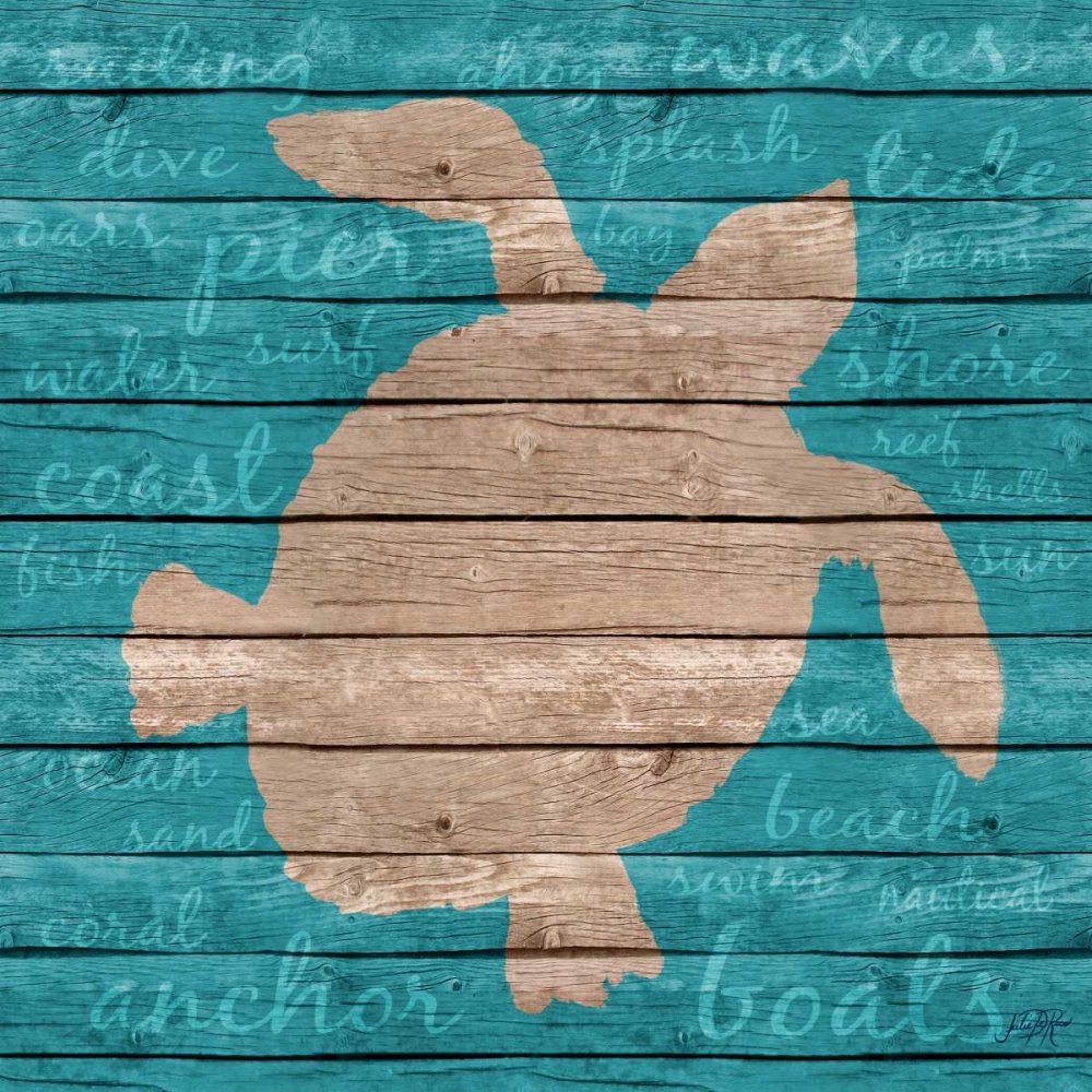 Coastal Wonder Border II art print by Julie DeRice for $57.95 CAD