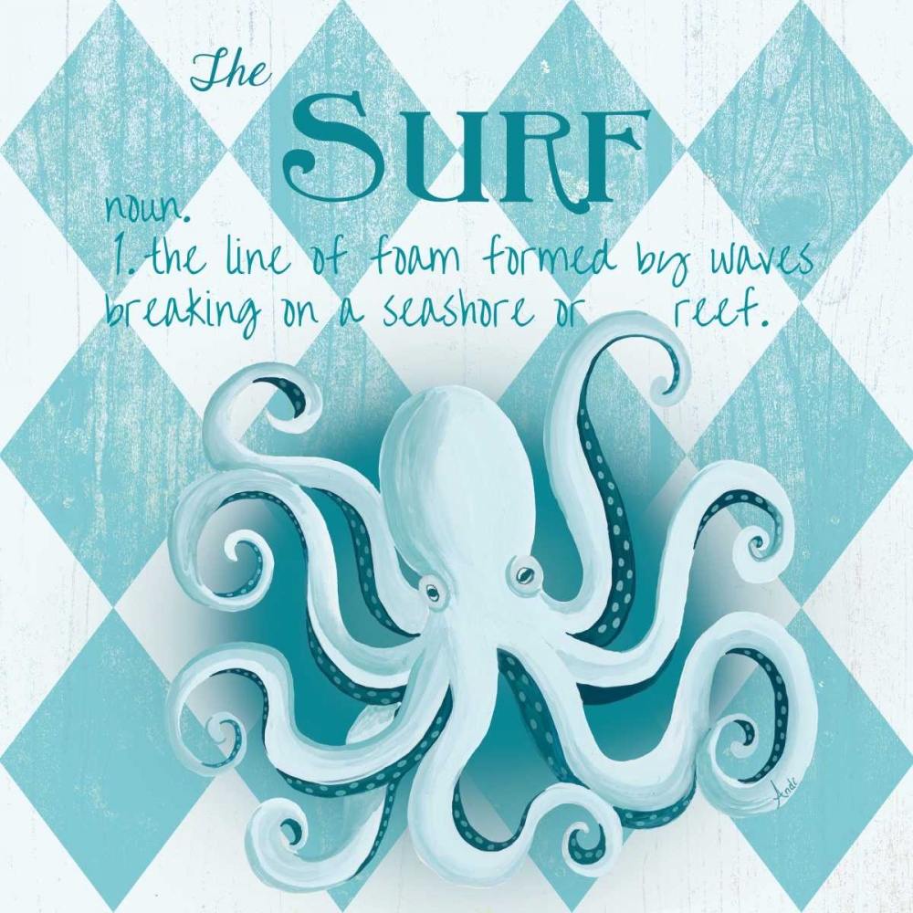 The Surf Border art print by Andi Metz for $57.95 CAD