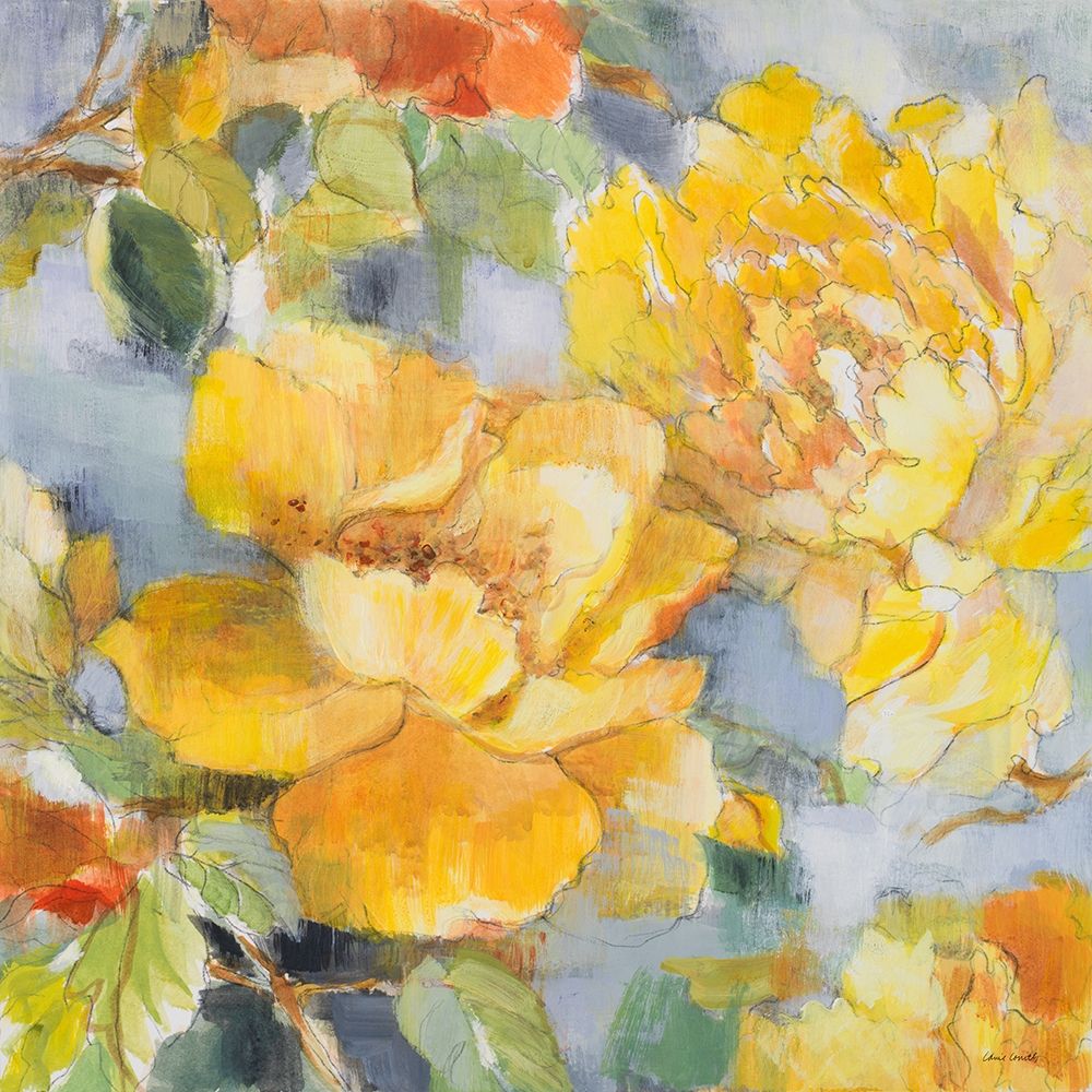 Modern Peonies II art print by Lanie Loreth for $57.95 CAD
