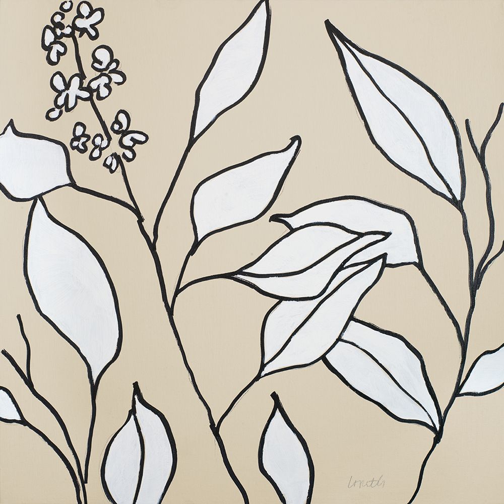 Modern Foliage I art print by Lanie Loreth for $57.95 CAD