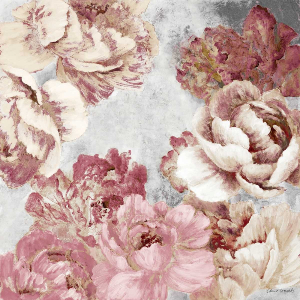 Florals in Pink and Cream art print by Lanie Loreth for $57.95 CAD