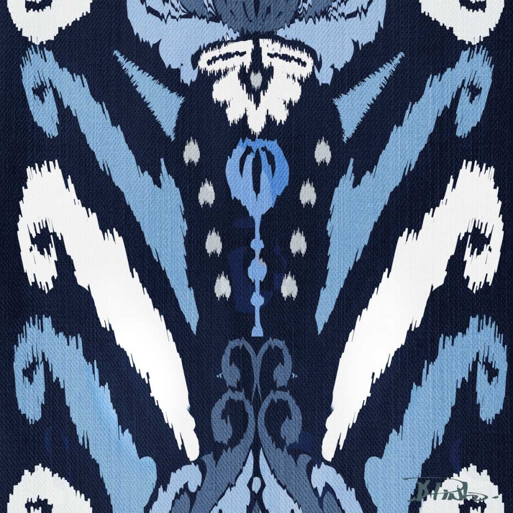 Flourish Square with Border I art print by Patricia Pinto for $57.95 CAD