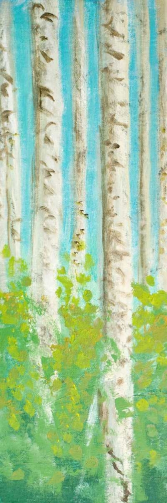 Vibrant Birchwood I art print by Walt Johnson for $57.95 CAD