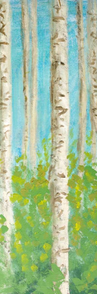 Vibrant Birchwood II art print by Walt Johnson for $57.95 CAD