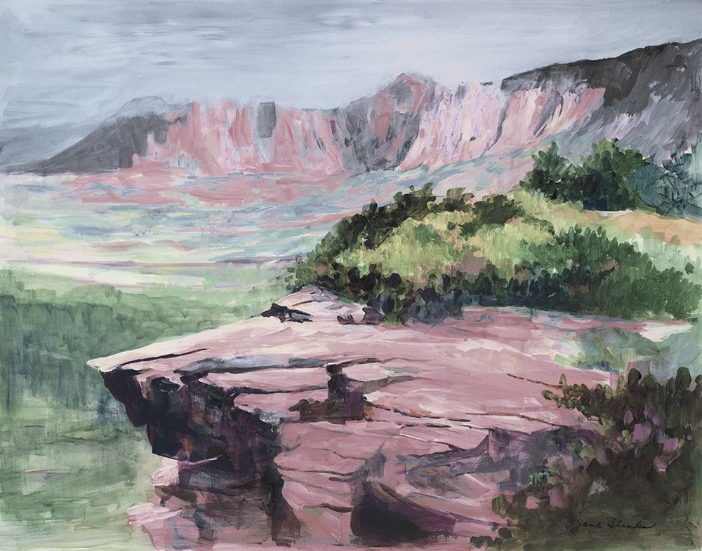 Quiet Colorful View art print by Jane Slivka for $57.95 CAD