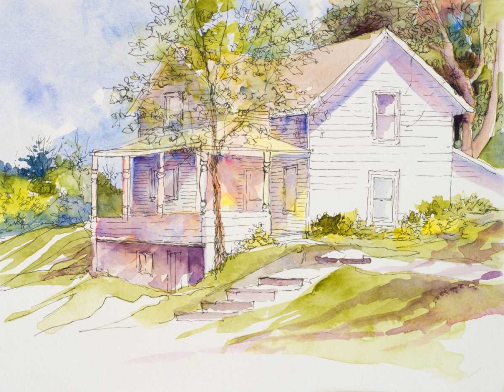 Colorful View art print by Jane Slivka for $57.95 CAD