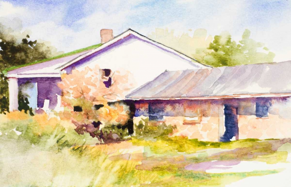 Cozy Cottage II art print by Jane Slivka for $57.95 CAD