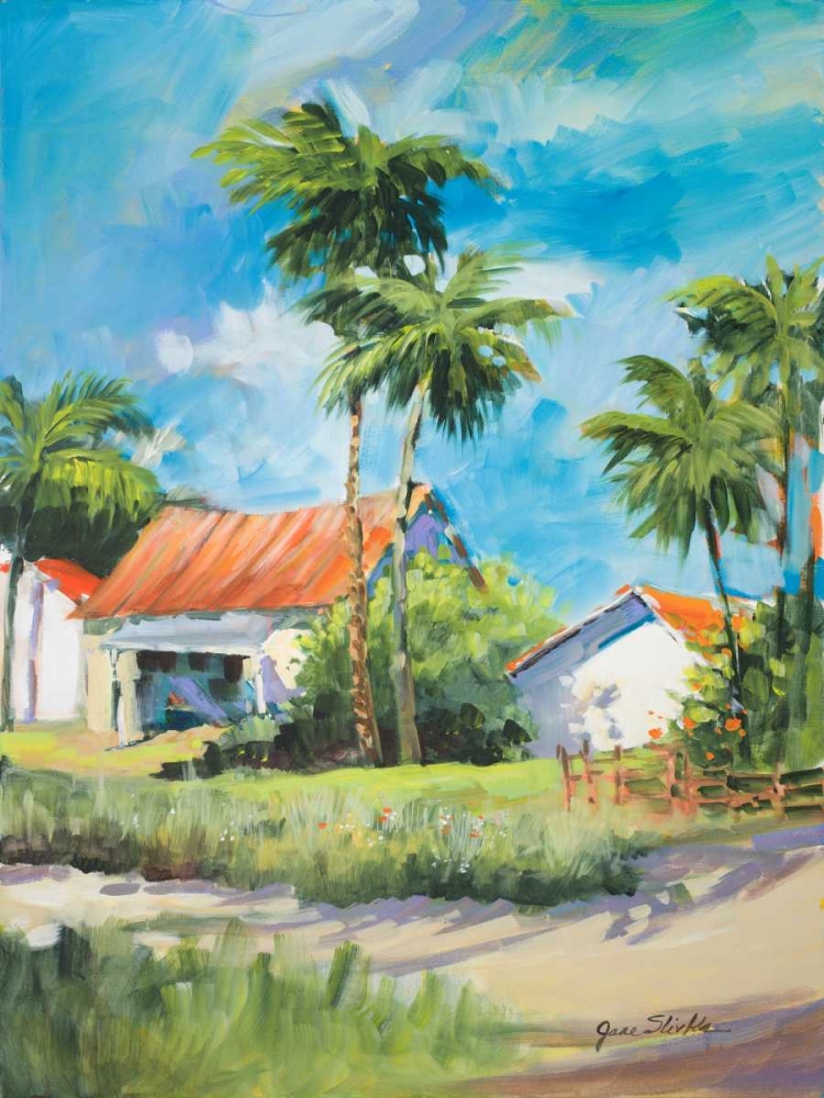 House on the Beach art print by Jane Slivka for $57.95 CAD