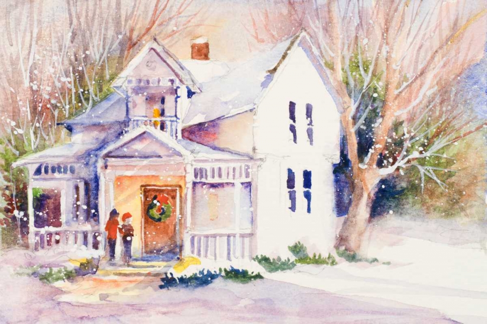 Winter Stroll art print by Jane Slivka for $57.95 CAD