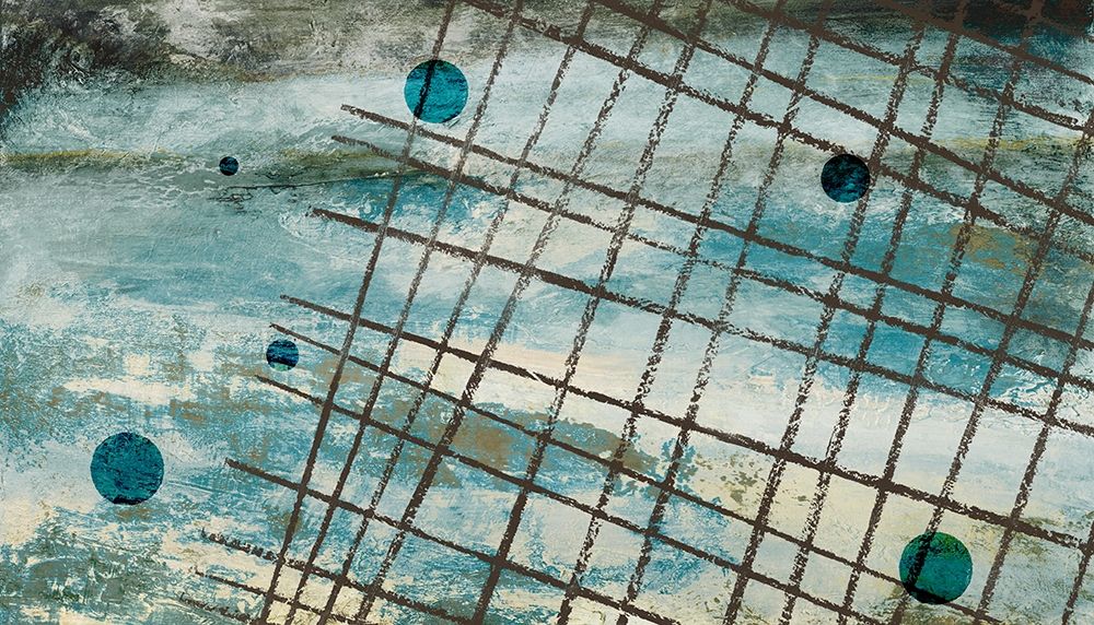 Return to the Blue Abstract II art print by Michael Marcon for $57.95 CAD