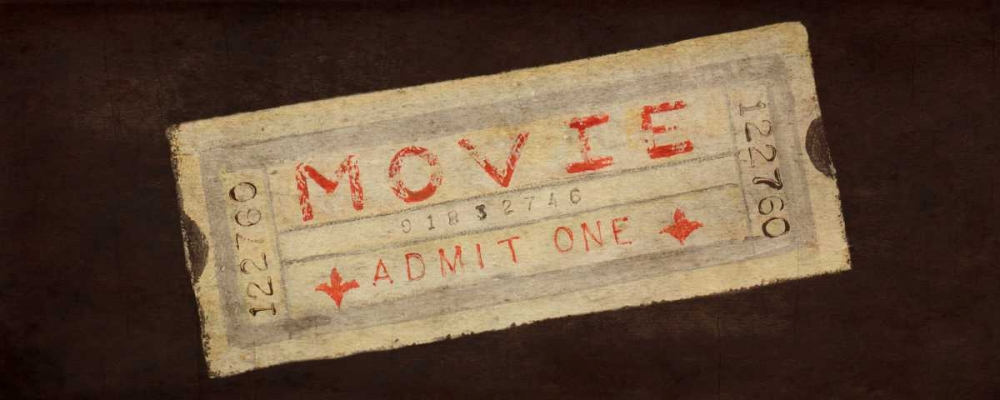 Now Showing Tickets art print by Gina Ritter for $57.95 CAD