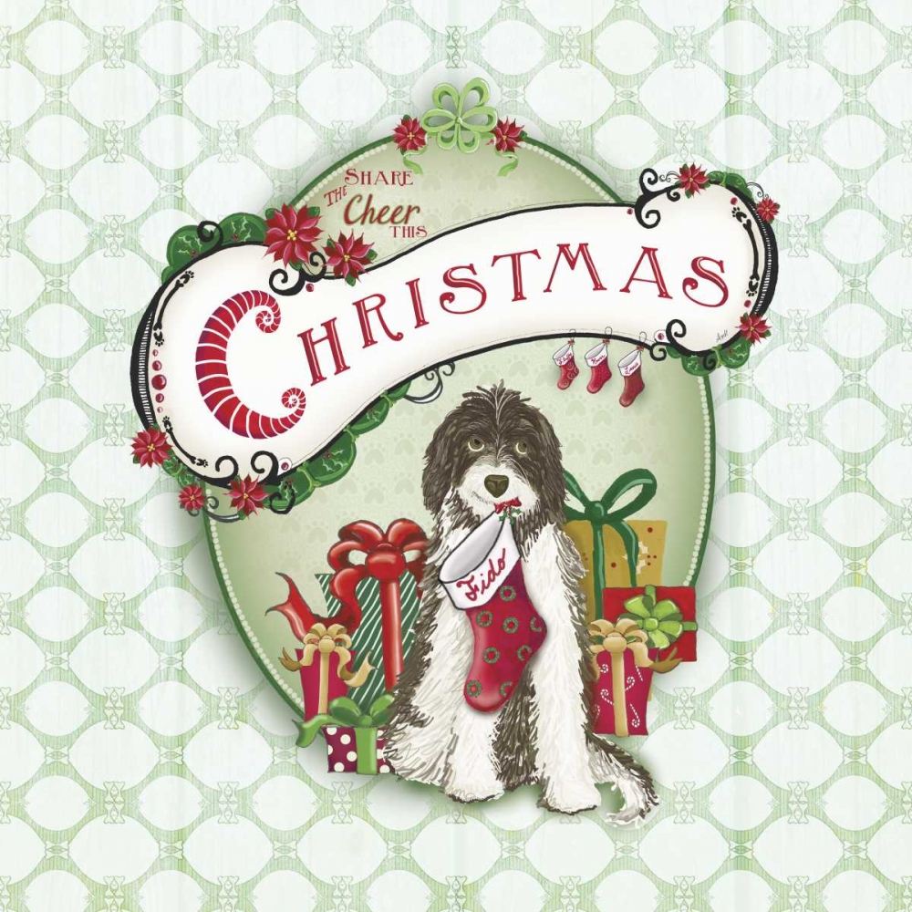 Pet Christmas I art print by Andi Metz for $57.95 CAD