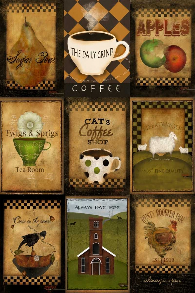 Kitchen Tiles art print by Beth Albert for $57.95 CAD