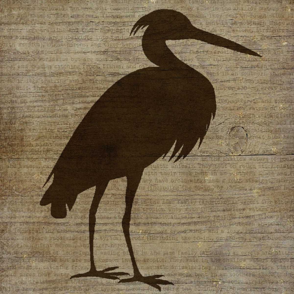 Heron art print by Beth Albert for $57.95 CAD