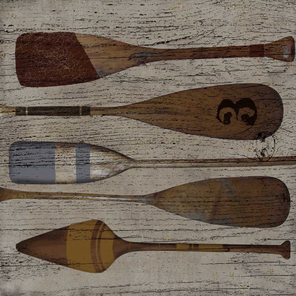 Lake Oars III art print by Beth Albert for $57.95 CAD