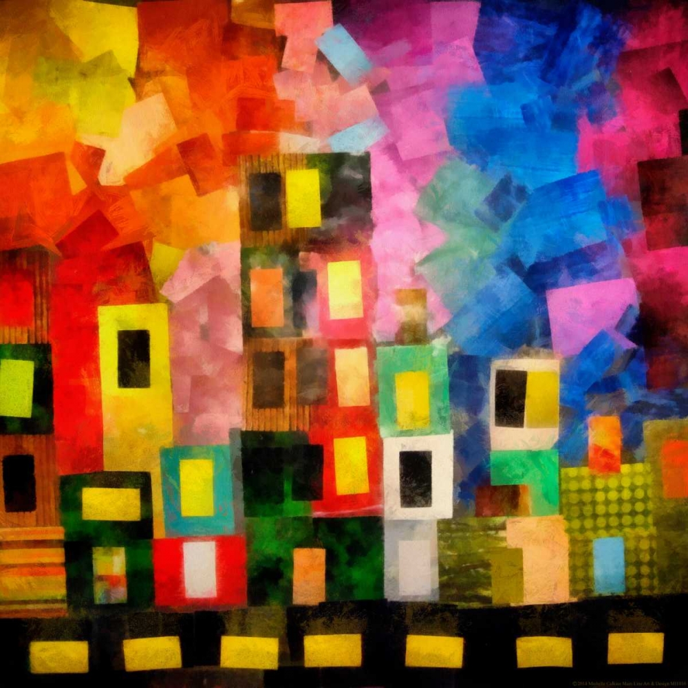 Night City art print by Michelle Calkins for $57.95 CAD
