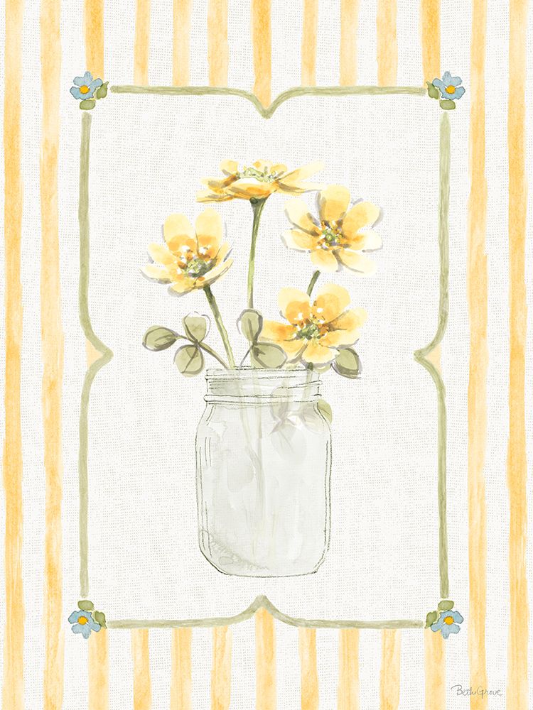 Sweet Honey VI Mason Jar art print by Beth Grove for $57.95 CAD