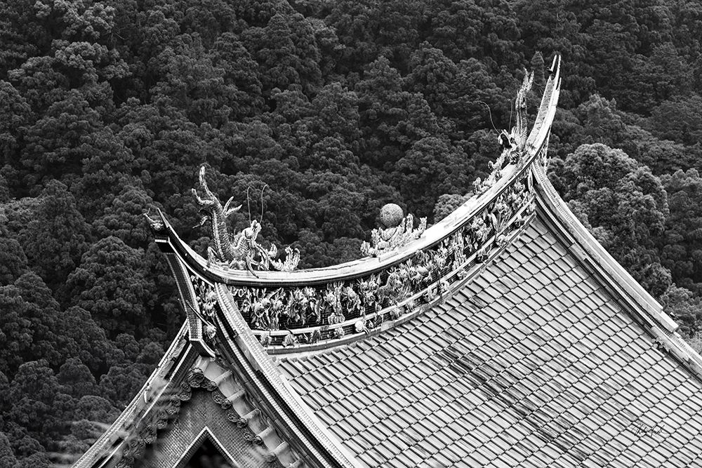 Kawara Roof I art print by Deborah Revell for $57.95 CAD