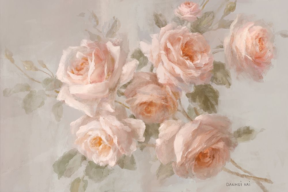 A Sprig of Roses I art print by Danhui Nai for $57.95 CAD